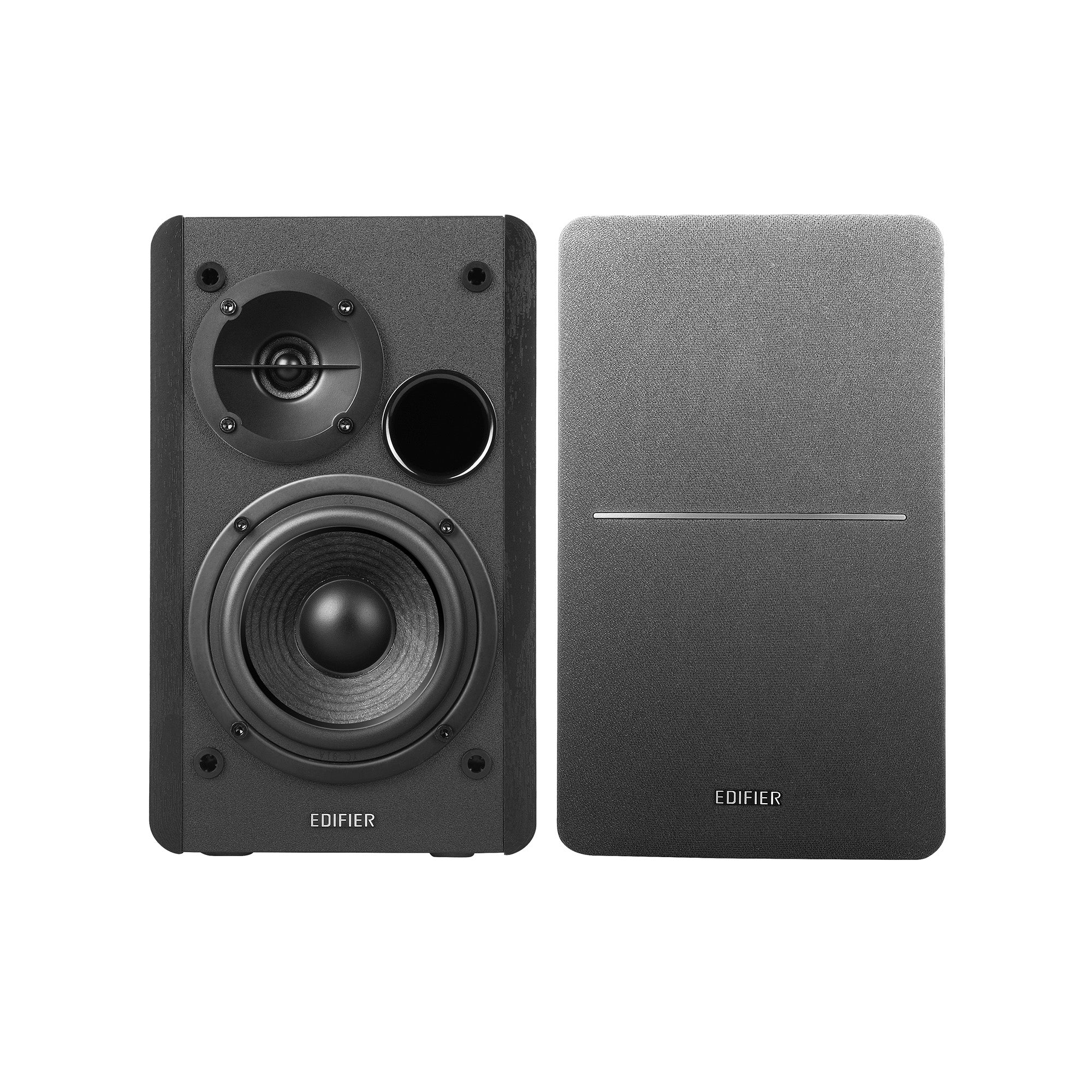 Enceintes bibliothèque puissantes R1280T au look rétro