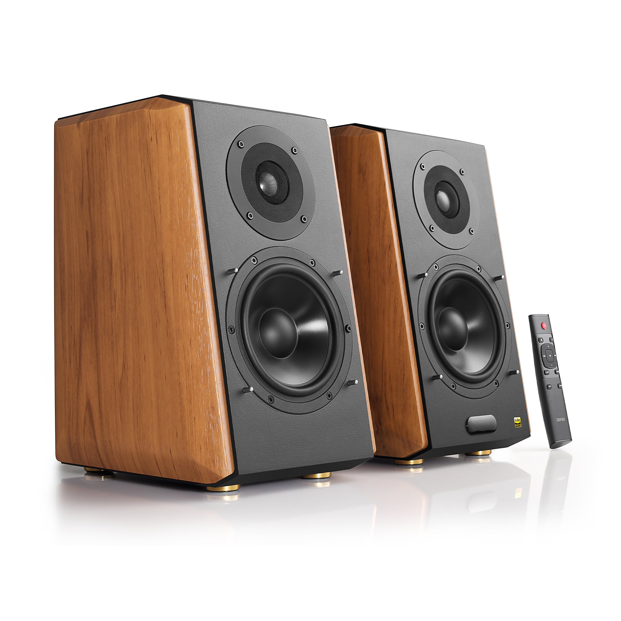 Enceintes bibliothèque actives 2.0 audiophiles S1000MKII