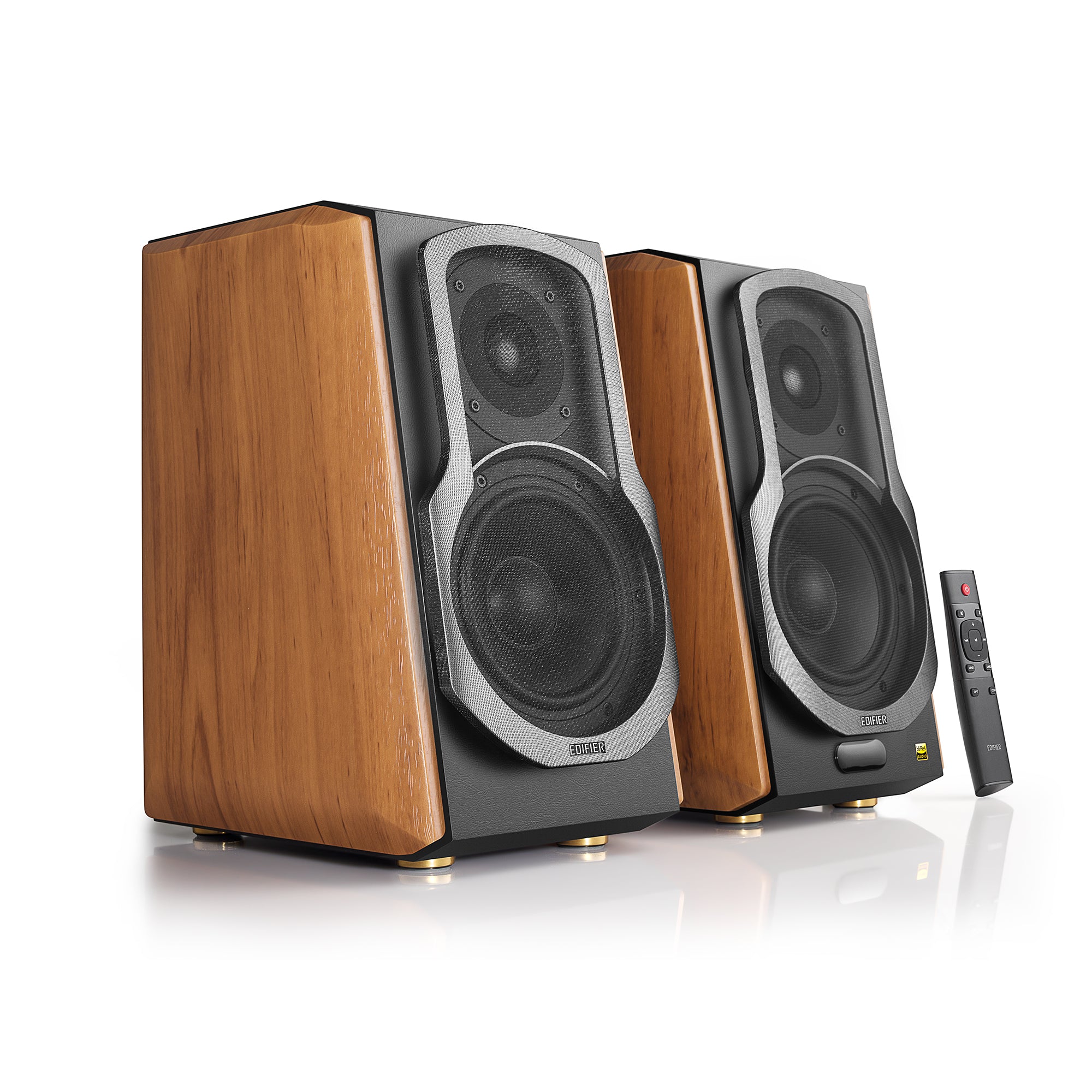 Enceintes bibliothèque actives 2.0 audiophiles S1000MKII