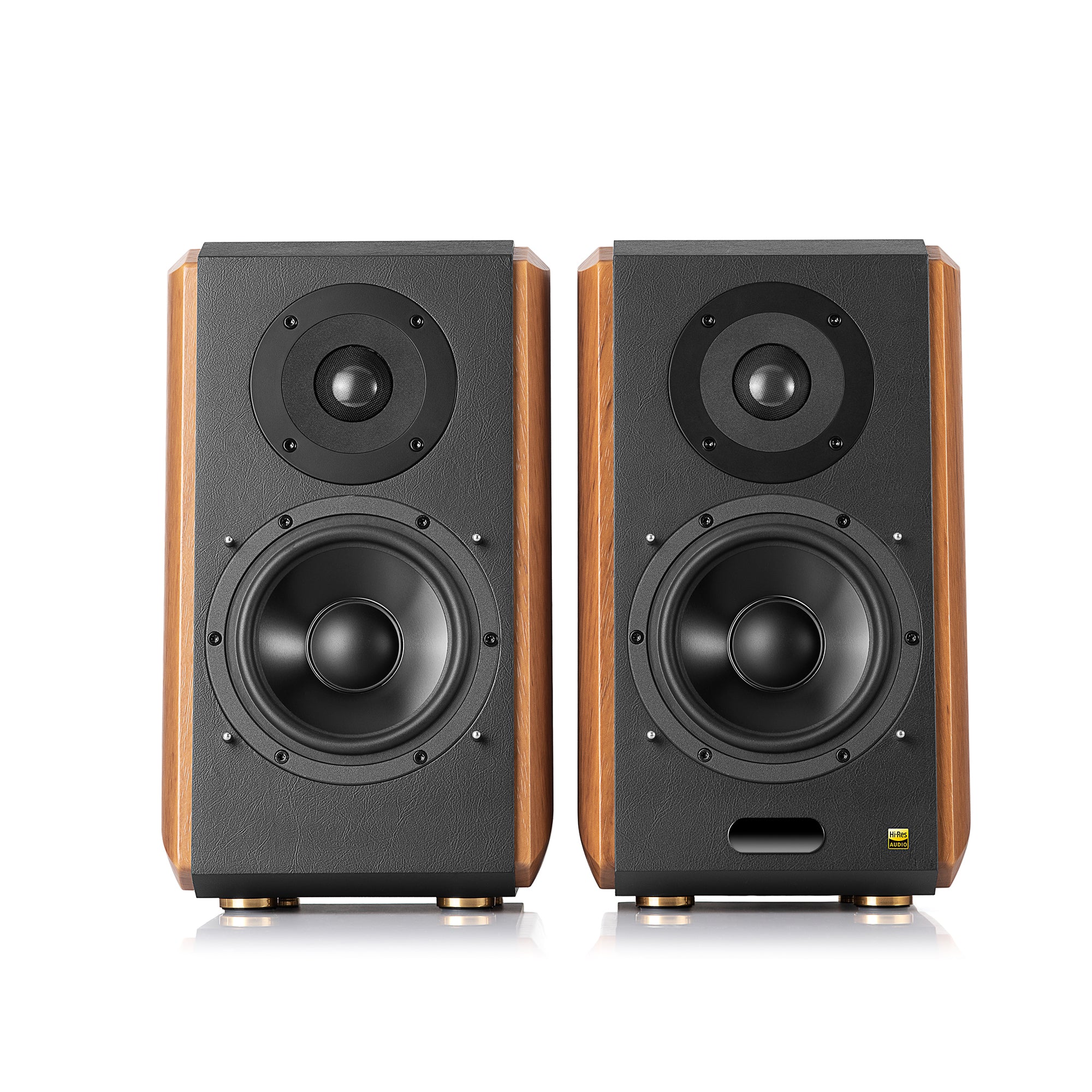 Enceintes bibliothèque actives 2.0 audiophiles S1000MKII