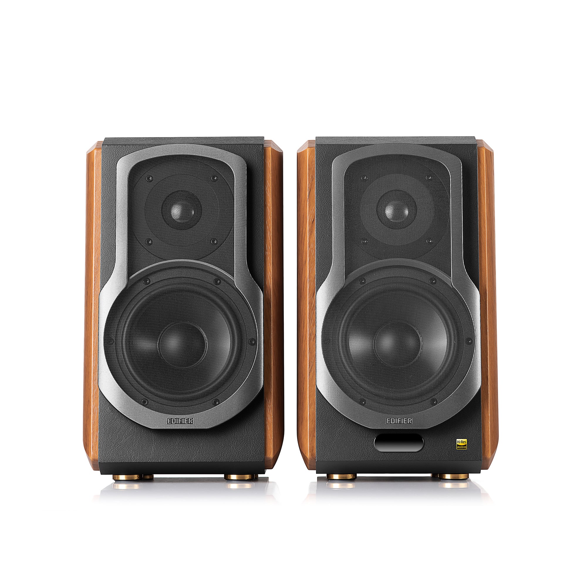 Enceintes bibliothèque actives 2.0 audiophiles S1000MKII