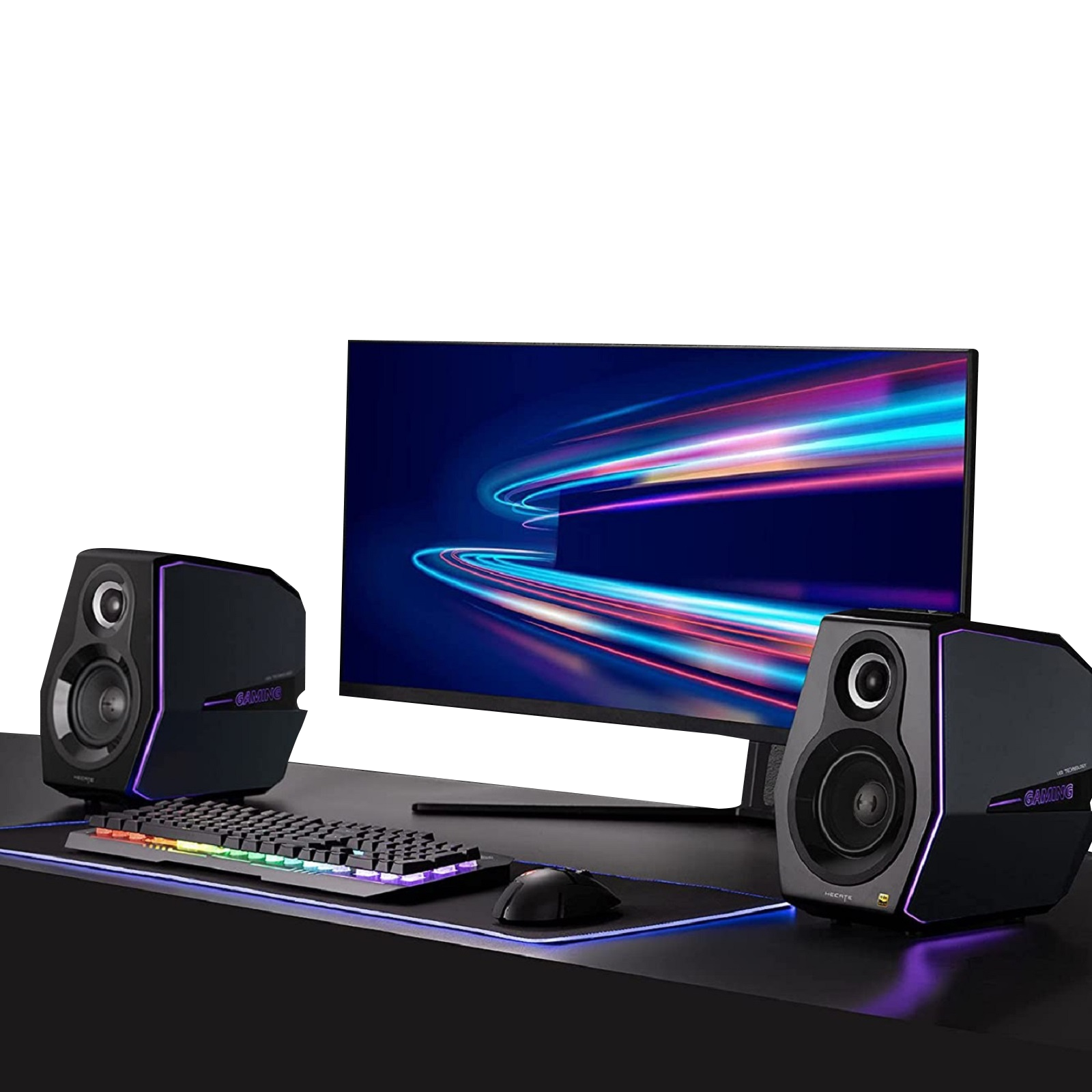 Enceintes de jeu G5000 2.0 noires