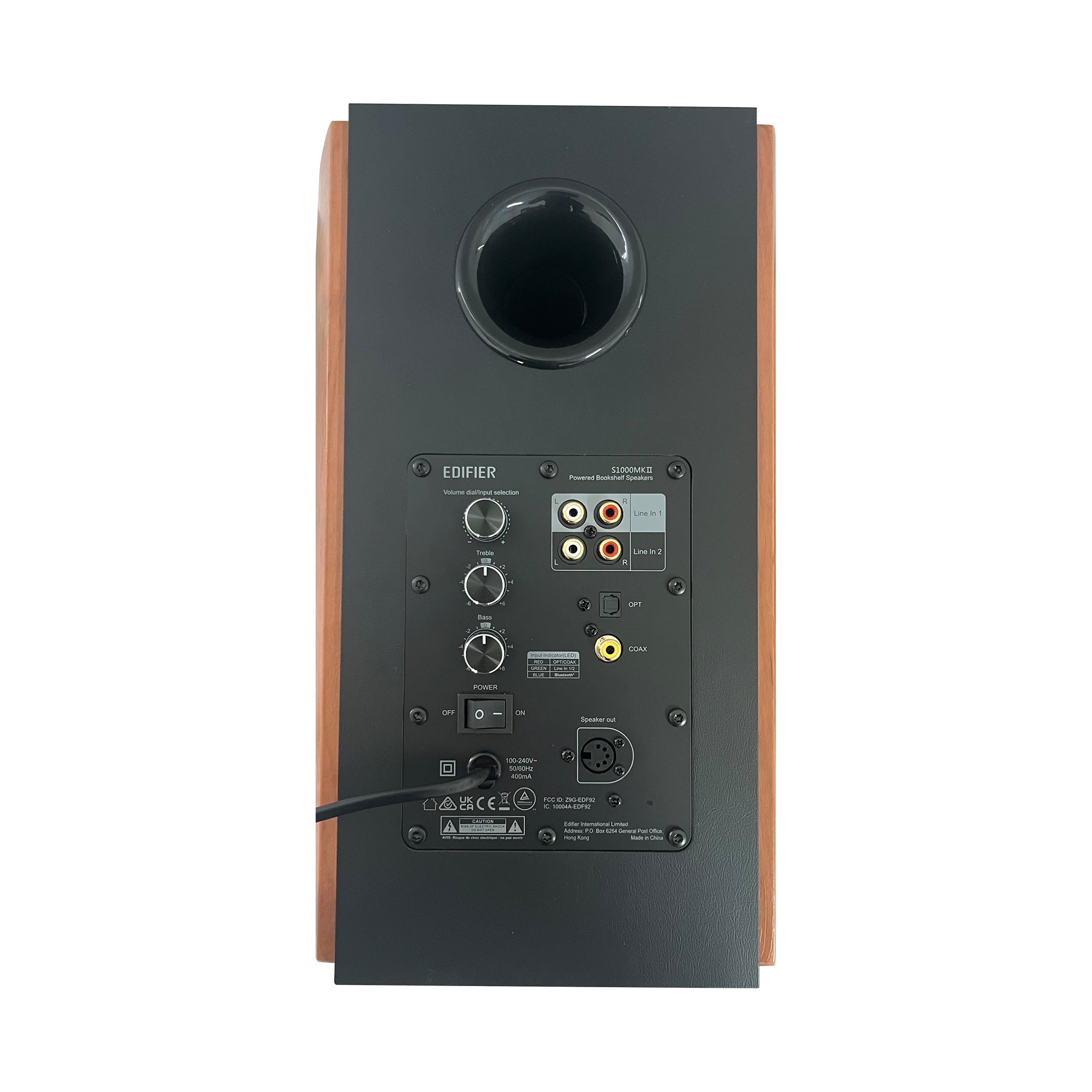 Enceintes bibliothèque actives 2.0 audiophiles S1000MKII