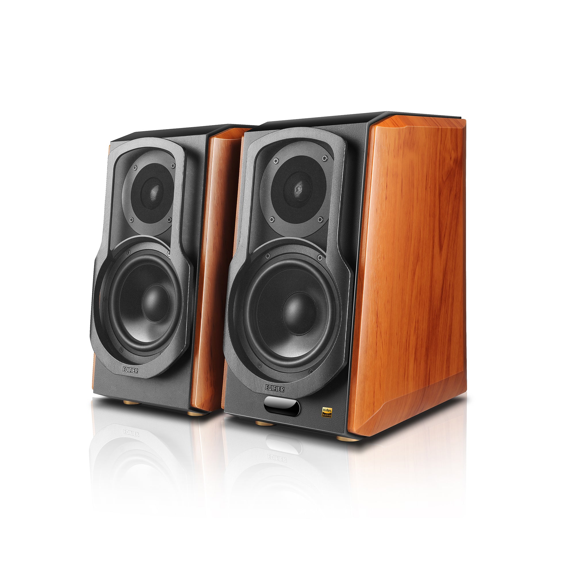 Enceintes bibliothèque actives audiophiles Wi-Fi 2.0 S1000W - Paire