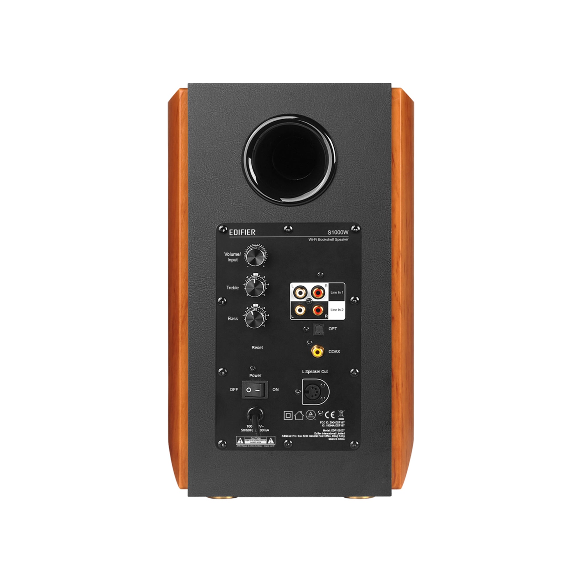 Enceintes bibliothèque actives audiophiles Wi-Fi 2.0 S1000W - Paire