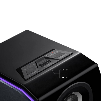 Enceintes de jeu G5000 2.0 noires